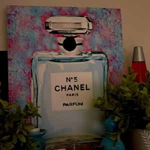 Chanel canvas so pretty but I’m changing the theme of my room✨
